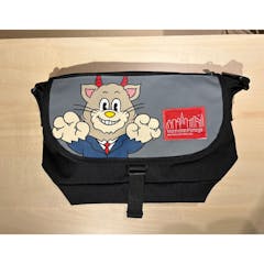 【マシューマロー】Nylon Messenger Bag JR Flap Zipper Pocket